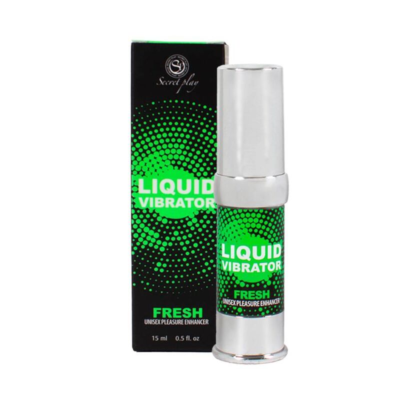 SECRETPLAY - FLÜSSIG VIBRATOR FRESH VERGNÜGENSSTIMULATOR & INTENSIFIERER 15 ML für sinnliche Momente allein oder zu zweit