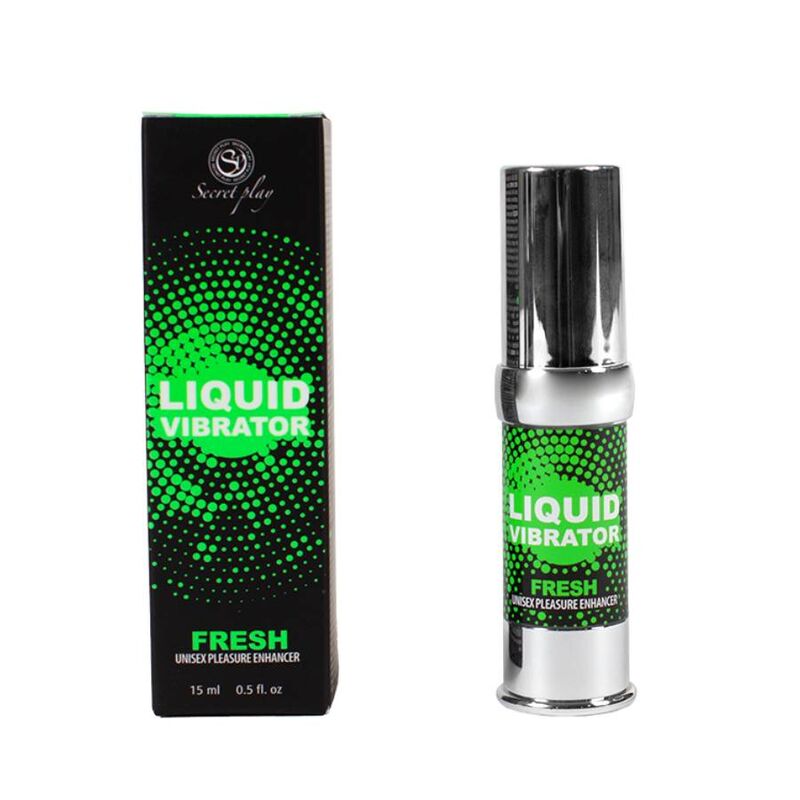 SECRETPLAY - FLÜSSIG VIBRATOR FRESH VERGNÜGENSSTIMULATOR & INTENSIFIERER 15 ML hochwertiges Sextoy bei Secret Pulse