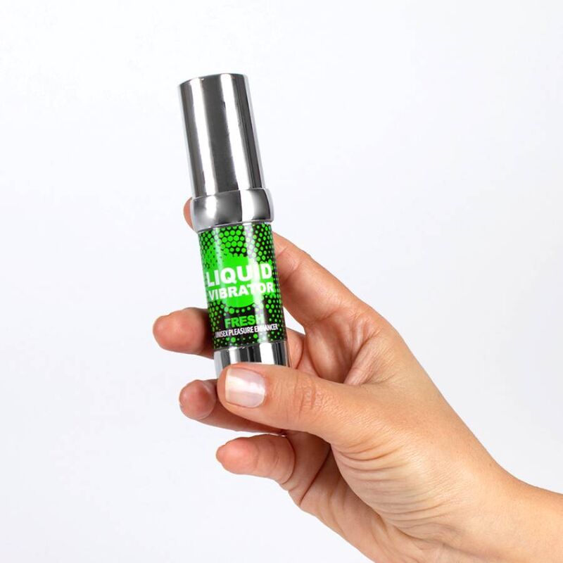 SECRETPLAY - FLÜSSIG VIBRATOR FRESH VERGNÜGENSSTIMULATOR & INTENSIFIERER 15 ML für intensive Stimulation und Self-Love