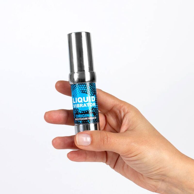 SECRETPLAY - FLÜSSIGER VIBRATOR UNISEX STIMULATOR 15 ML Produktansicht und Details