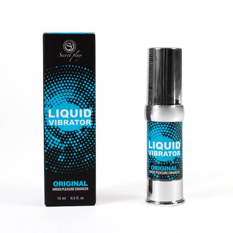 SECRETPLAY - FLÜSSIGER VIBRATOR UNISEX STIMULATOR 15 ML für sinnliche Momente allein oder zu zweit