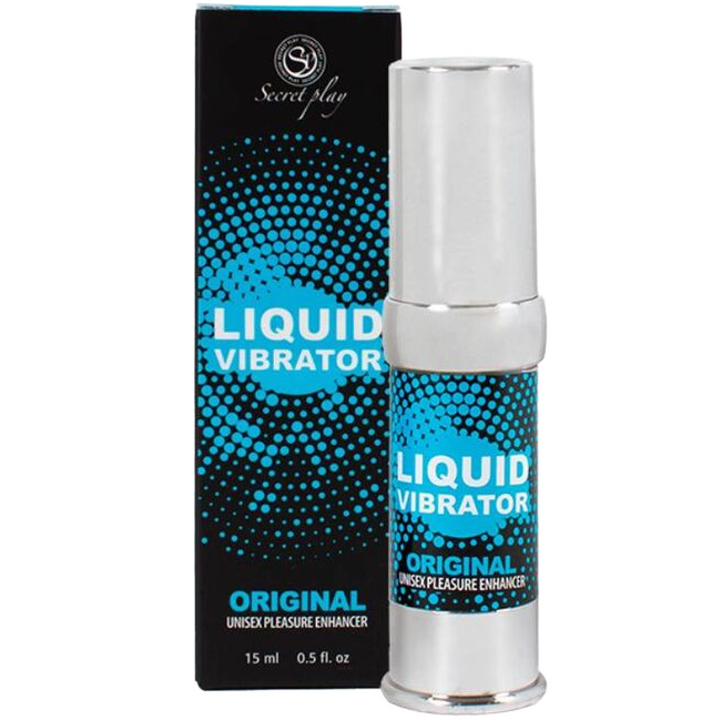 SECRETPLAY - FLÜSSIGER VIBRATOR UNISEX STIMULATOR 15 ML Vibrator diskret online kaufen