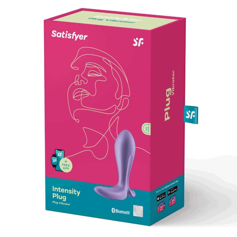 SATISFYER - INTENSITY PLUG LILA – Analplug Bild 5
