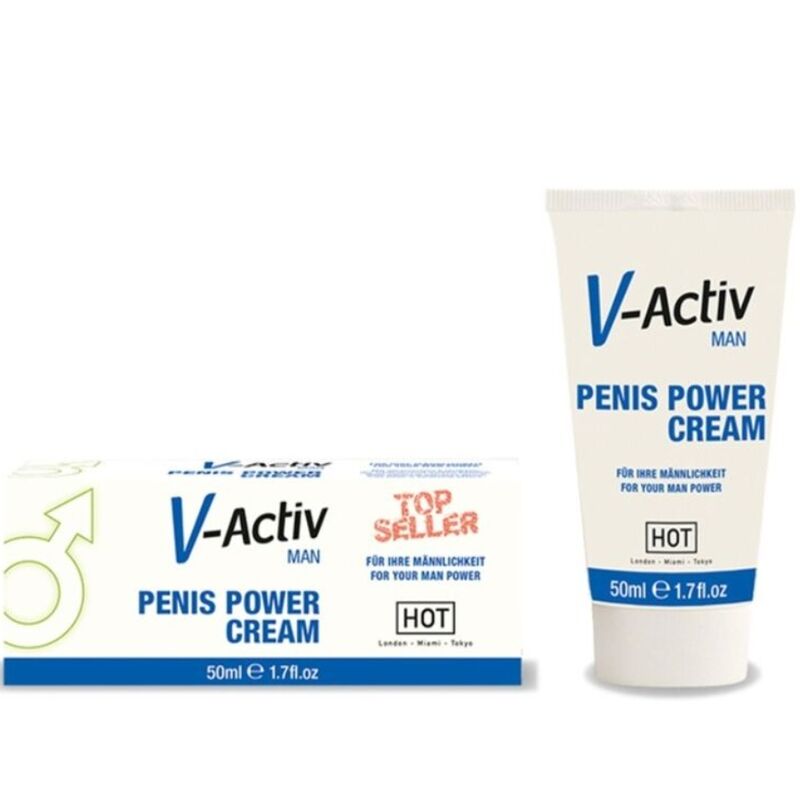 HEISS V-Activ Penis Power Man 50 ml – Leistungssteigernde Creme für Männer – Intimkosmetik Bild 2
