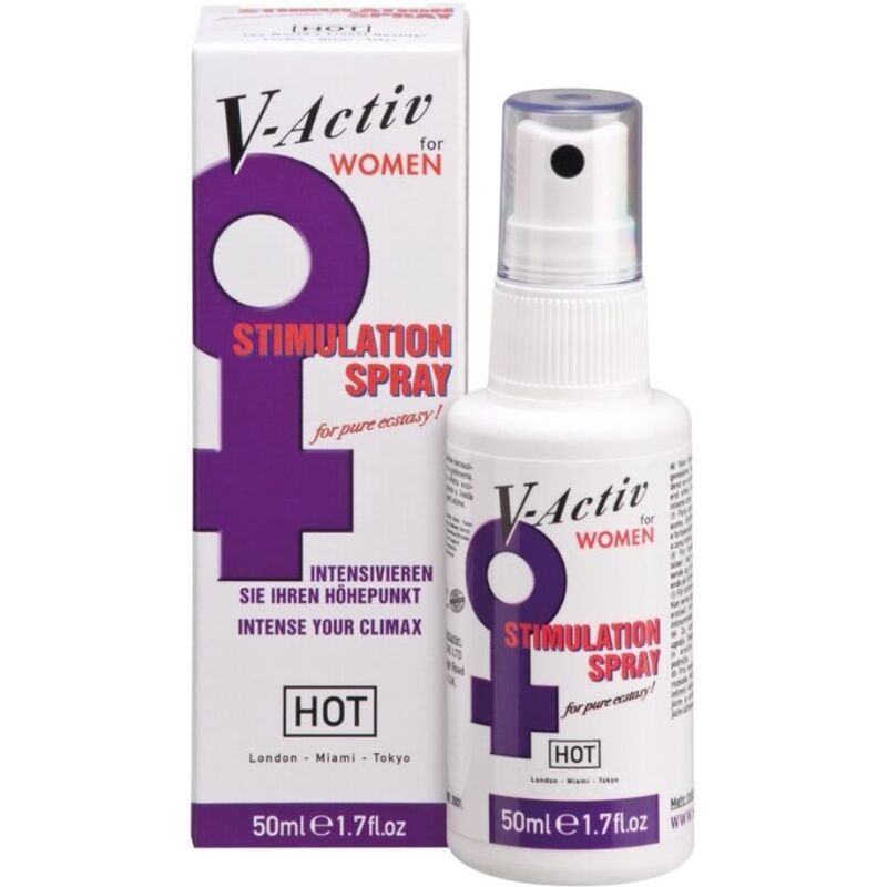 HEISS V-Activ Penis Power Spray 50 ml – Stimulationsspray für Frauen – Intimkosmetik Bild 2