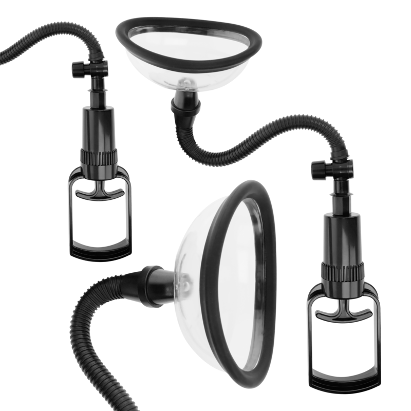 INTENSE - PUMP VAGINALE HANDPUMPE MIT ZWEI AUSTAUSCHBAREN BECHERN – Penispumpe Bild 3