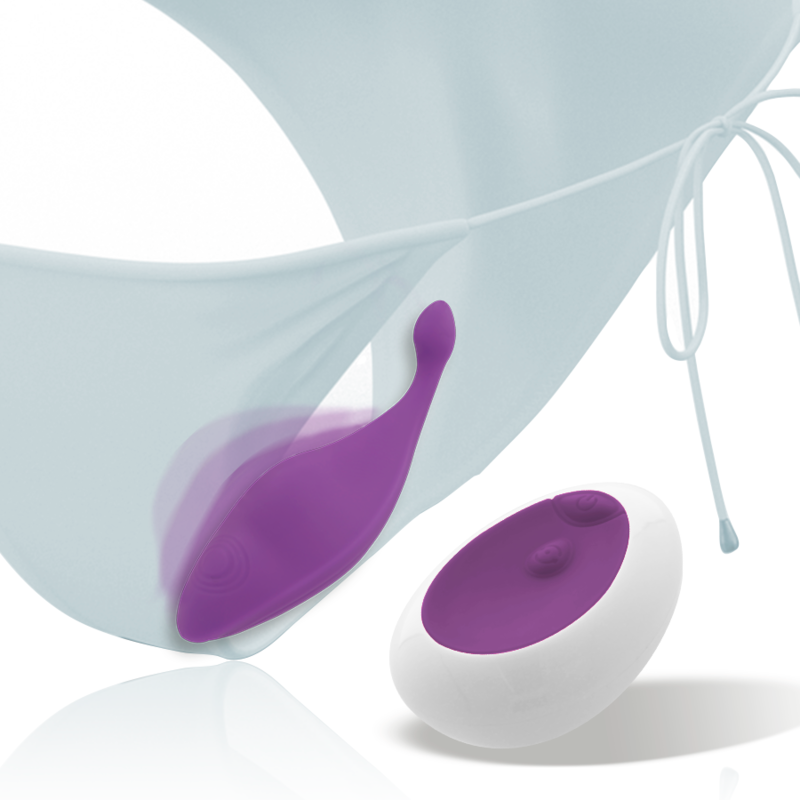 INTENSE Mindy – Lila Fernbedienungs-Panty, 10 Vibrationsmodi, Klitorisstimulation – Slip Bild 6