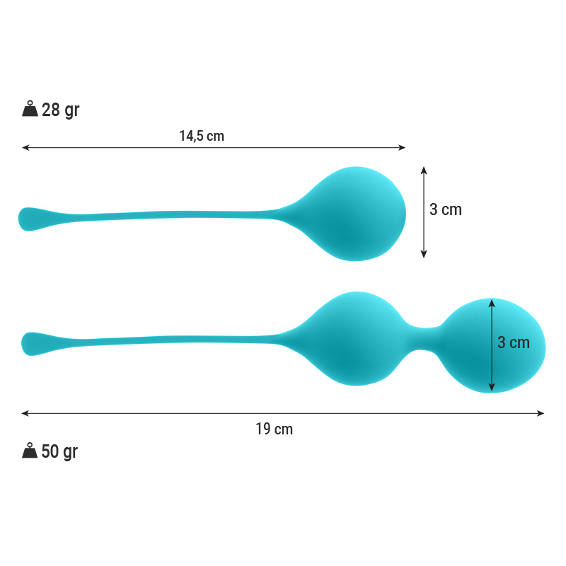 KEGEL BALLS PACK KENDALL BLAU – Liebeskugeln Bild 6