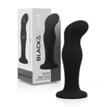 BLACK&SILVER - SEAN PLUG ANAL PREMIUM SILIKON SCHWARZ – Analplug Bild 1