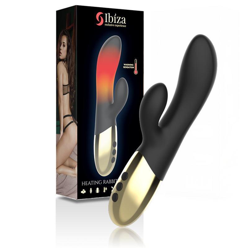 IBIZA Heizkaninchenvibrator – 2 Motoren, 10 Vibrationsmodi, Wärmefunktion, USB, IPX6 – Vibrator Bild 16
