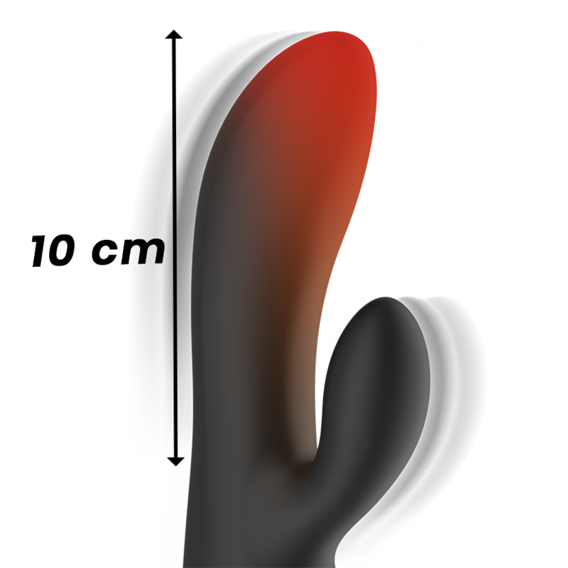 IBIZA Heizkaninchenvibrator – 2 Motoren, 10 Vibrationsmodi, Wärmefunktion, USB, IPX6 – Vibrator Bild 8