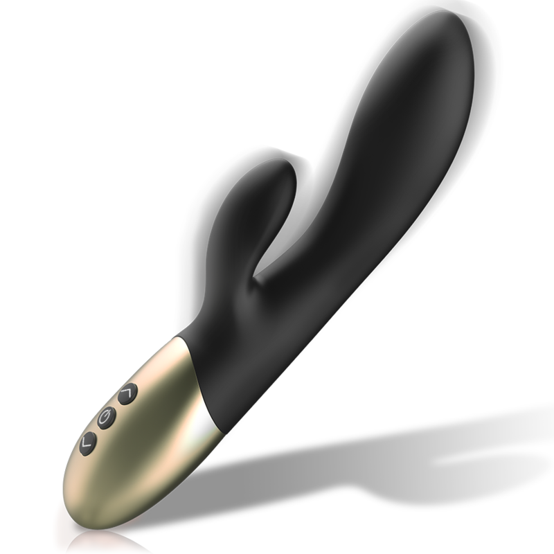 IBIZA Superweicher Kaninchenvibrator – 2 Motoren, 10 Vibrationsmodi, USB, IPX6, Silikon