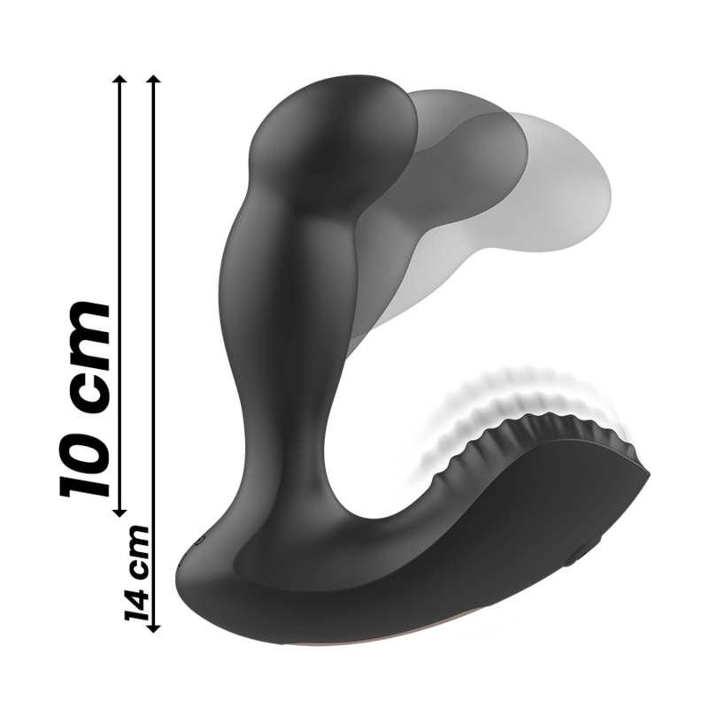 IBIZA - ANALMASSAGER MIT FERNBEDIENUNG 11 x 4 CM – Anal-Toy Bild 9