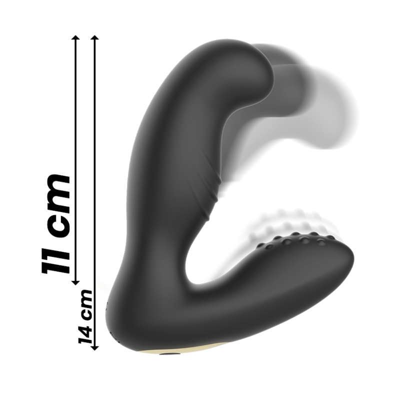 IBIZA - ANALMASSAGER MIT FERNBEDIENUNG 10 x 3,5 CM – Anal-Toy Bild 5