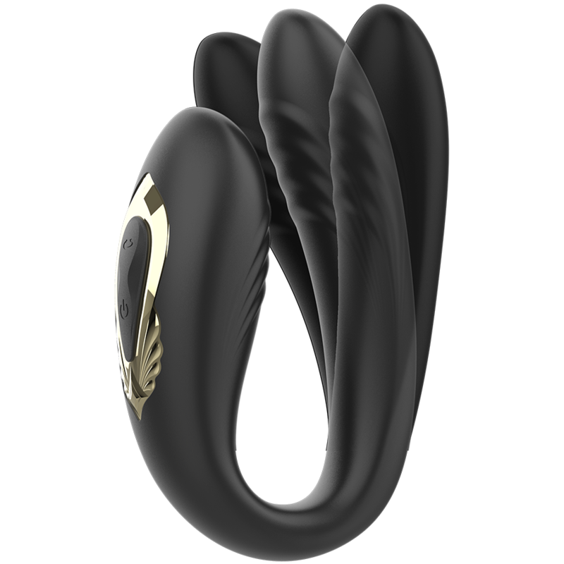 IBIZA Rotierender Doppelmotor-Vibrator – 10 Wave- & 10 Vibrationsmodi, USB, Silikon – Vibrator Bild 5