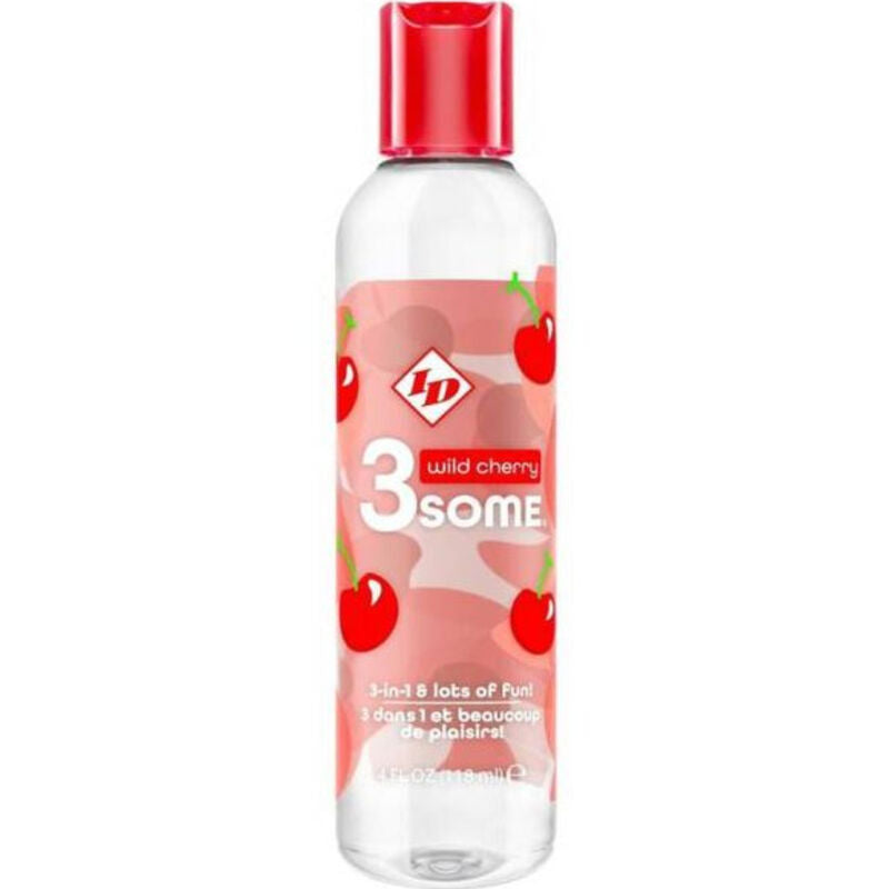 ID 3SOME - 4 FL OZ WILDE KIRSCHFLASCHE – Erotik-Zubehör Bild 1