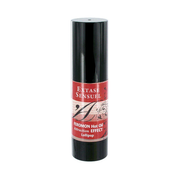 EXTASE SENSUAL - MASSAGEÖL MIT WRMEFFEKT UND LOLLIPOP PHEROMONEN 30 ML Produktansicht und Details