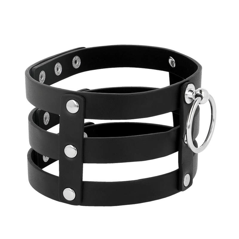 COQUETTE CHIC DESIRE veganes Leder-Halsband – Fetisch & BDSM Stil | Secret Pulse bei Secret Pulse im Erotikshop