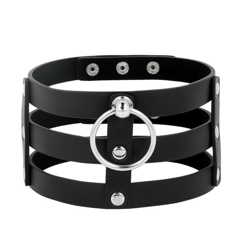 COQUETTE CHIC DESIRE veganes Leder-Halsband – Fetisch & BDSM Stil | Secret Pulse für sinnliche und diskrete Momente