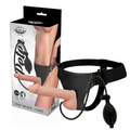 HARNESS ATTRACTION - RNES PETER MIT AUFBLASBAREM PENIS 18 CM -O- 3.5 CM – BDSM-Zubehör Bild 1
