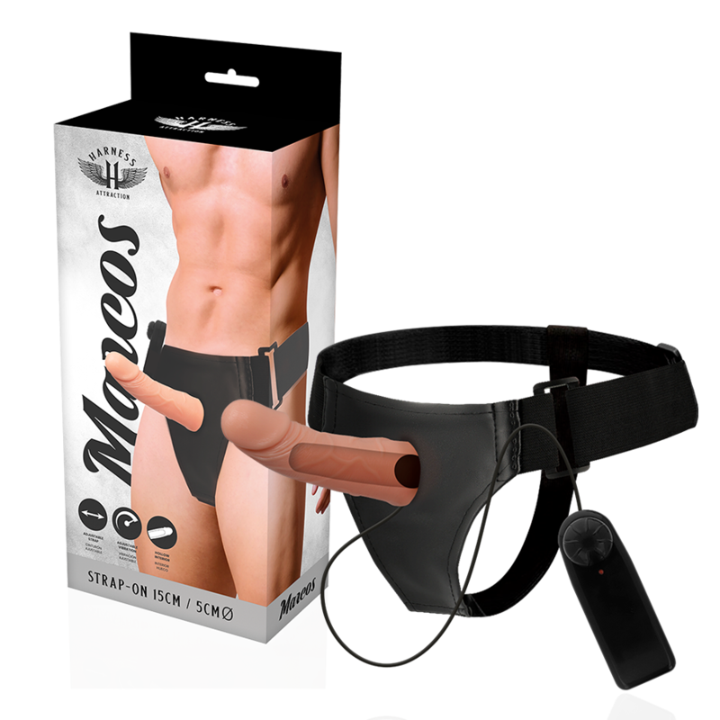HARNESS ATTRACTION - RNES HOHLRAHMEN MIT VIBRATOR 15 CM -O- 5 CM Vibrator diskret online kaufen