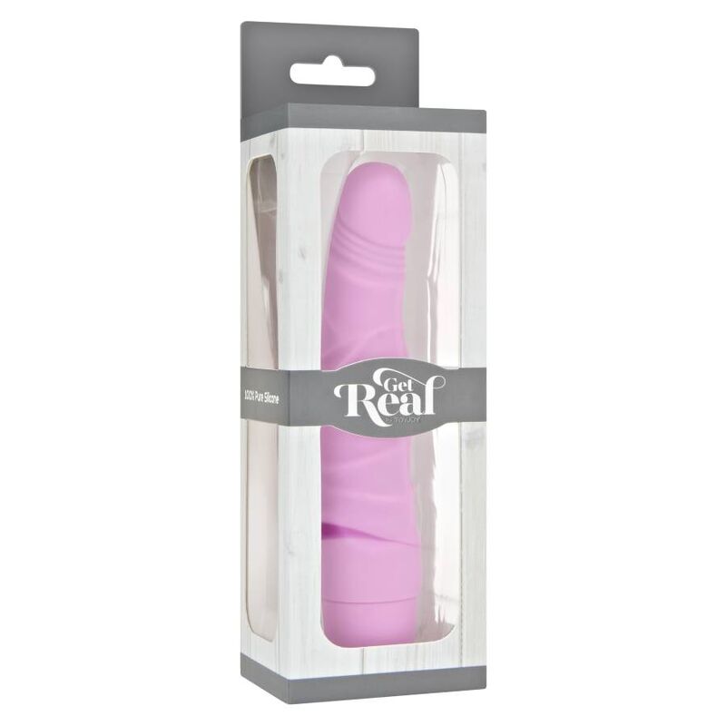 GET REAL - MINI CLASSIC SLIM VIBRATOR ROSA hochwertiges Sextoy bei Secret Pulse