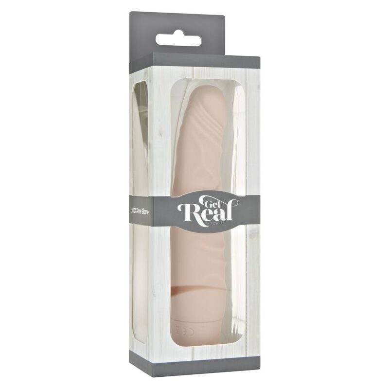 GET REAL - MINI CLASSIC SLIM VIBRATOR SKIN für sinnliche Momente allein oder zu zweit