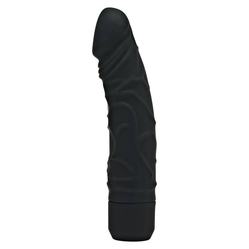 GET REAL - KLASSISCHER ORIGINAL SCHWARZER VIBRATOR für intensive Stimulation und Self-Love