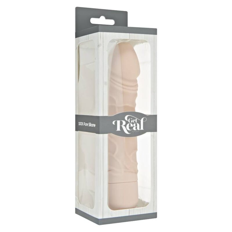 GET REAL - KLASSISCHER ORIGINAL-NATÜRLICHER VIBRATOR für sinnliche Momente allein oder zu zweit