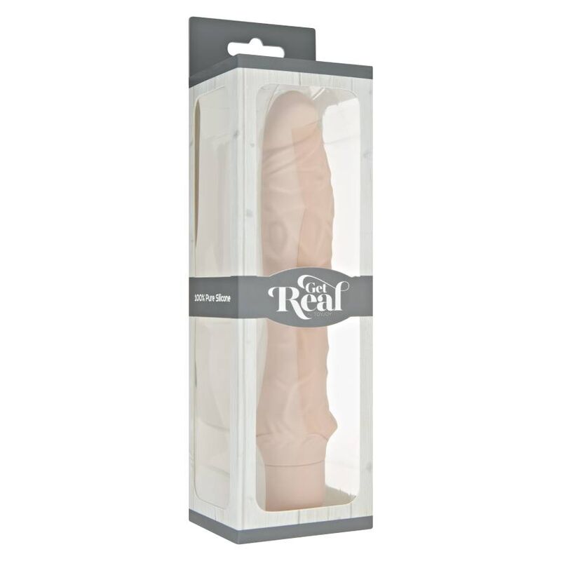 GET REAL - KLASSISCHER GROSSER NATÜRLICHER VIBRATOR Vibrator diskret online kaufen