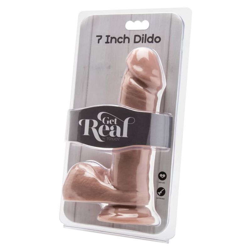 GET REAL - DILDO 18 CM MIT HOLENHAUT bei Secret Pulse im Erotikshop