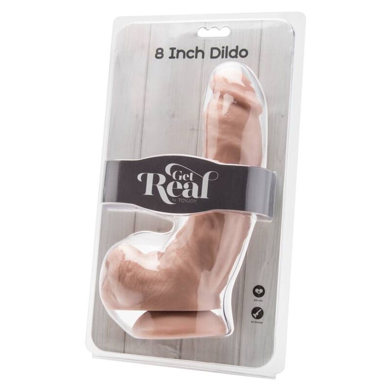 GET REAL - DILDO 20,5 CM MIT HOLENHAUT bei Secret Pulse im Erotikshop