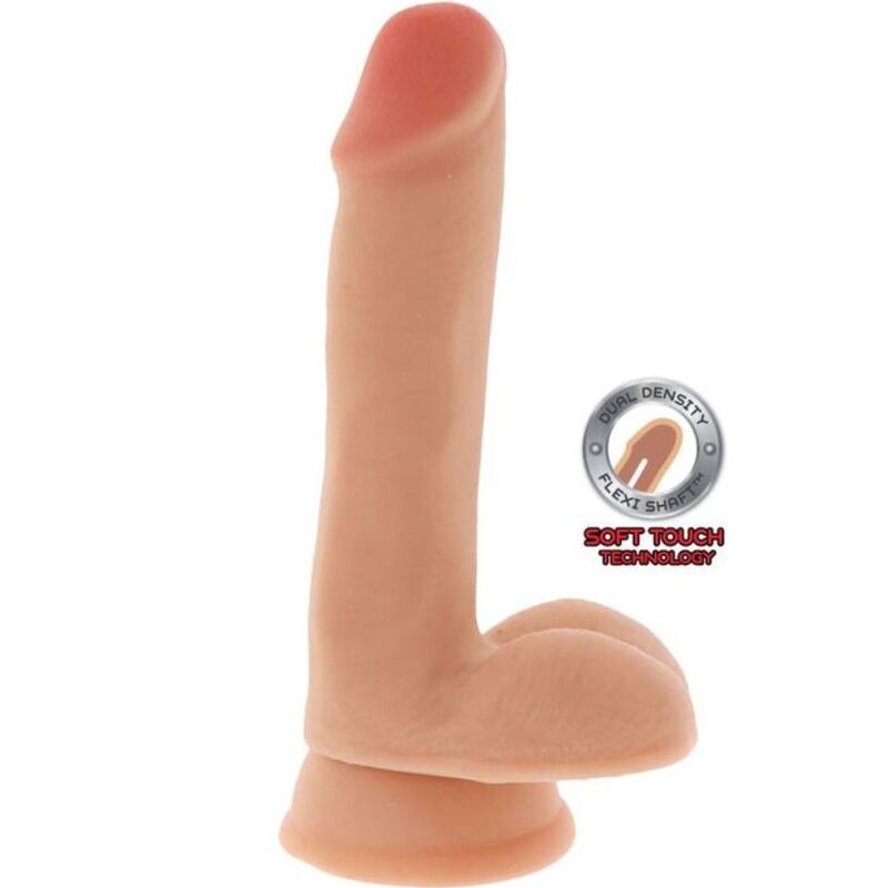 GET REAL - DUAL DENSITY DILDO 17 CM EIERHAUT Dildo diskret online kaufen