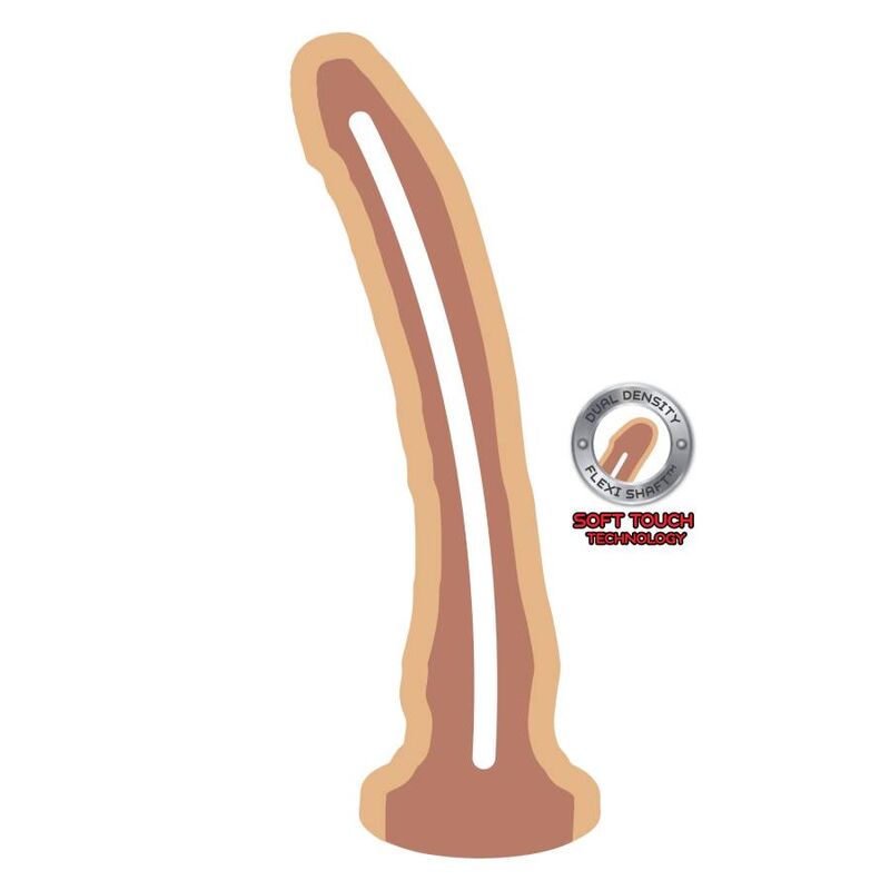 GET REAL - DUAL DENSITY DONG 20,5 CM HAUT – Erotik-Zubehör Bild 3