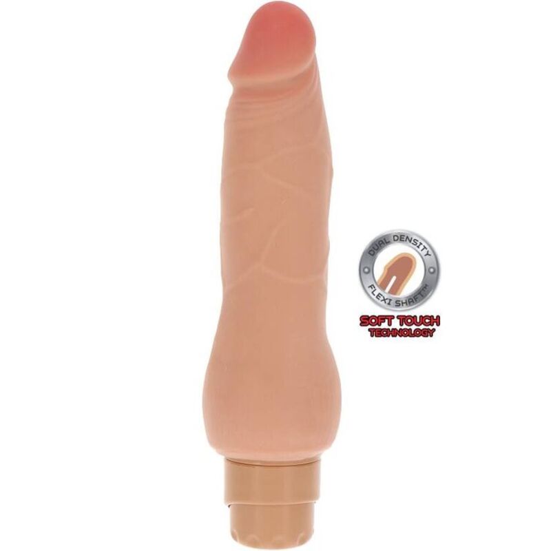 GET REAL - GLATTE VIBRATORHAUT MIT DUAL DICHTE Vibrator diskret online kaufen