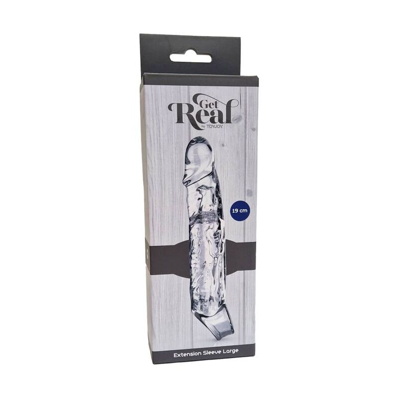 GET REAL - VERLNGERUNG LANG 19 CM TRANSPARENT – Erotik-Zubehör Bild 6