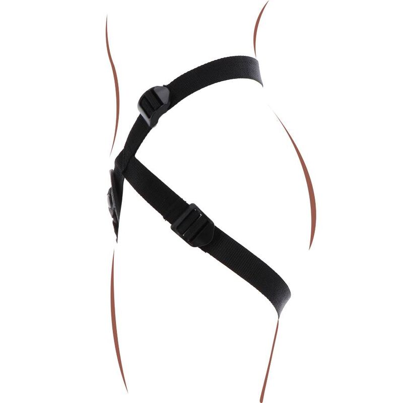 GET REAL - STRAP-ON-SPITZENGESCHIRR LILA – Strap-On Dildo Bild 13