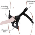 GET REAL - STRAP-ON-VERGNÜGUNGSGESCHIRR SCHWARZ – Strap-On Dildo Bild 1