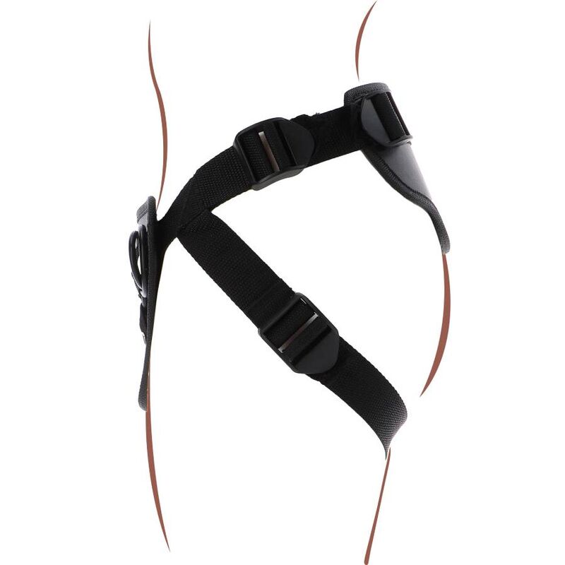 GET REAL - STRAP-ON-DELUXE-GURT SCHWARZ – Strap-On Dildo Bild 13