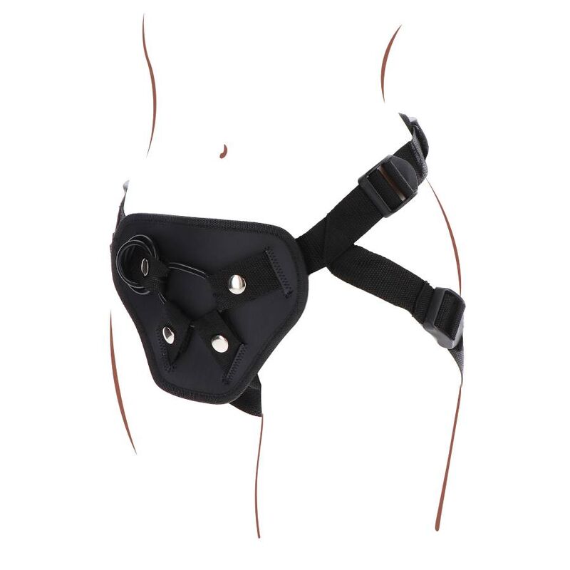 GET REAL - STRAP-ON-DELUXE-GURT SCHWARZ – Strap-On Dildo Bild 9