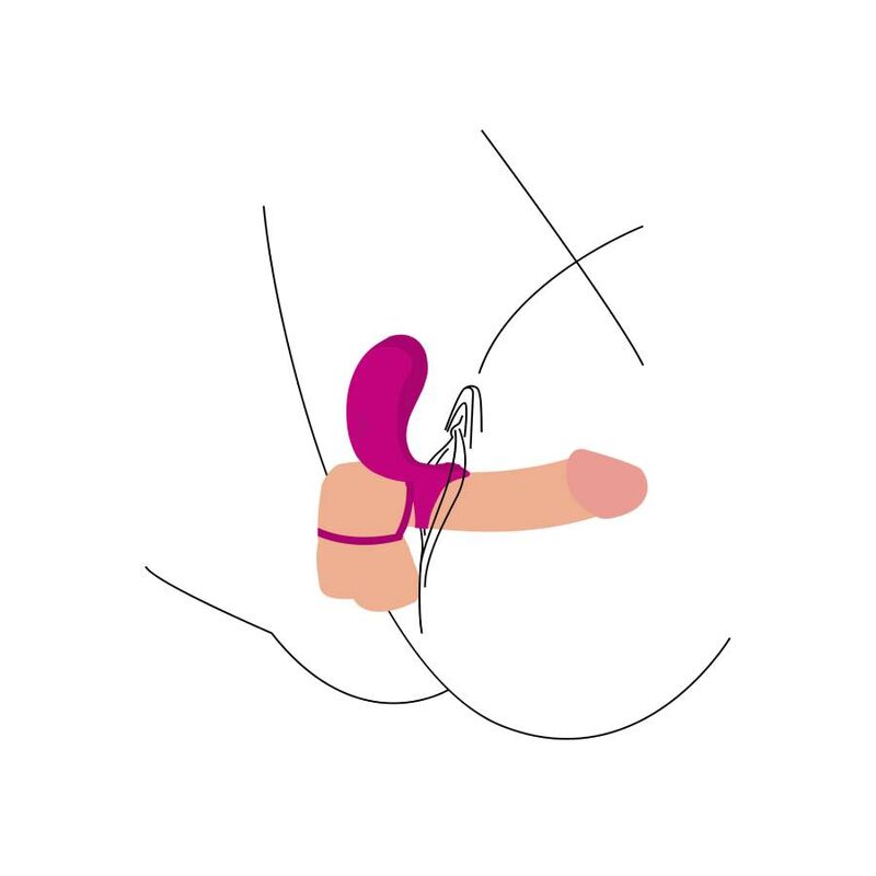 XOCOON - PAAR-STIMULATORRING FUCHSIA – Vibrator Bild 9