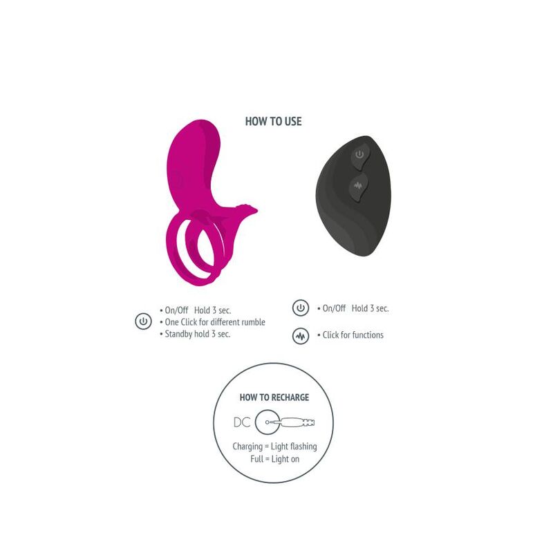 XOCOON - PAAR-STIMULATORRING FUCHSIA – Vibrator Bild 8