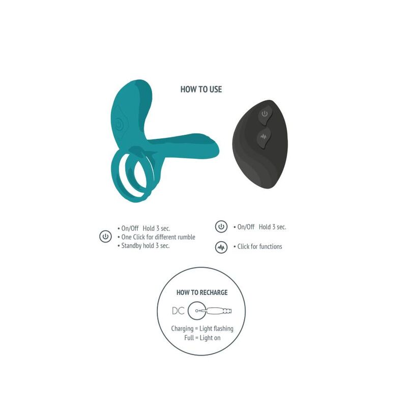 XOCOON - VIBRATORRING FÜR PAARE GRÜN – Vibrator Bild 7