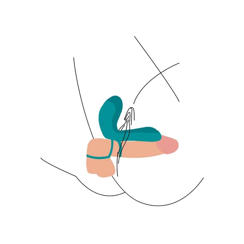 XOCOON - VIBRATORRING FÜR PAARE GRÜN – Vibrator Bild 8