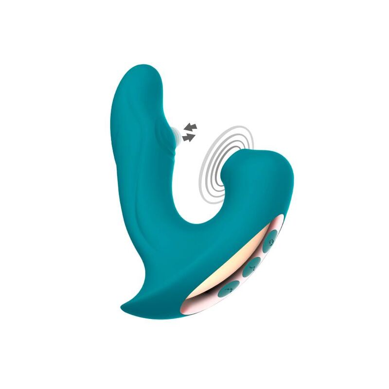XOCOON - ETERNAL LOVE VIBE STIMULATOR GRÜN – Vibrator Bild 8