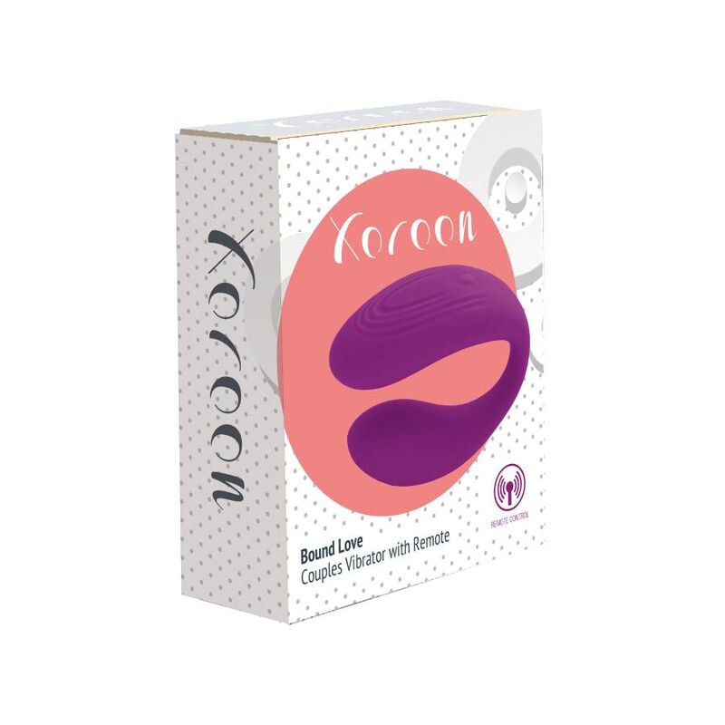 Xocoon Bound Love Couples Vibrator – Lila, Fernbedienung, Ergonomisch, Für Paare & Solo – Vibrator Bild 18