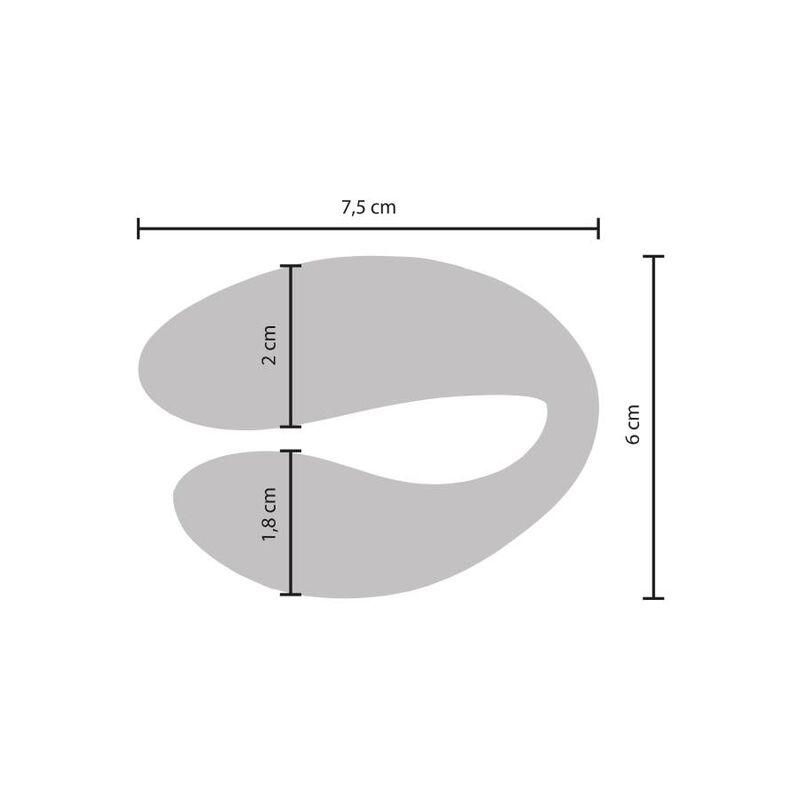 Xocoon Bound Love Couples Vibrator – Lila, Fernbedienung, Ergonomisch, Für Paare & Solo – Vibrator Bild 13