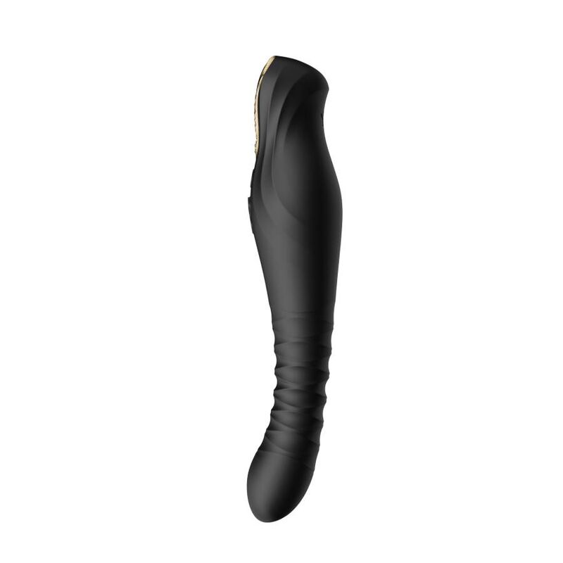 ZALO™ King Thruster Schwarz – Leistungsstarke Stoß- und Vibrations-Sexmaschine – Vibrator Bild 12