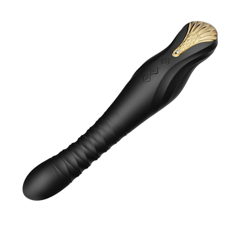 ZALO™ King Thruster Schwarz – Leistungsstarke Stoß- und Vibrations-Sexmaschine – Vibrator Bild 6