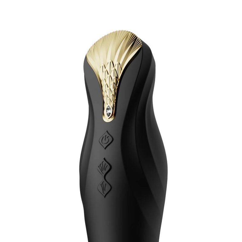 ZALO™ King Thruster Schwarz – Leistungsstarke Stoß- und Vibrations-Sexmaschine – Vibrator Bild 7
